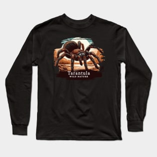 Tarantula - WILD NATURE - TARANTULA SPIDER -9 Long Sleeve T-Shirt